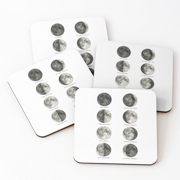 Item preview, Moon phases designed and sold by ArunDandiboina.