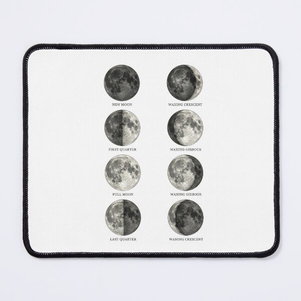 Item preview, Moon phases designed and sold by ArunDandiboina.