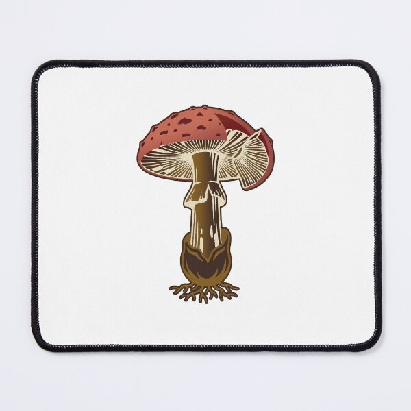Item preview, Antique Amanita Muscaria Vintage Mycology Print designed and sold by Bio Tech Art.