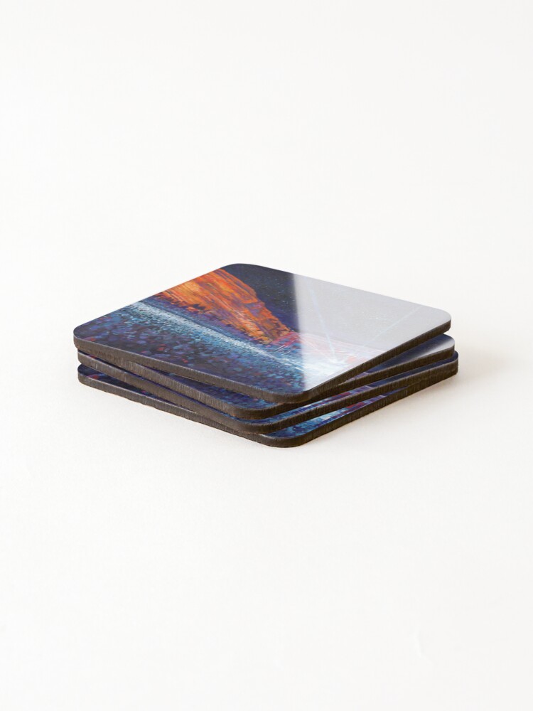 Thumbnail 4 of 5, Coasters (Set of 4), Red Rocks Sky designed and sold by Protoguy.