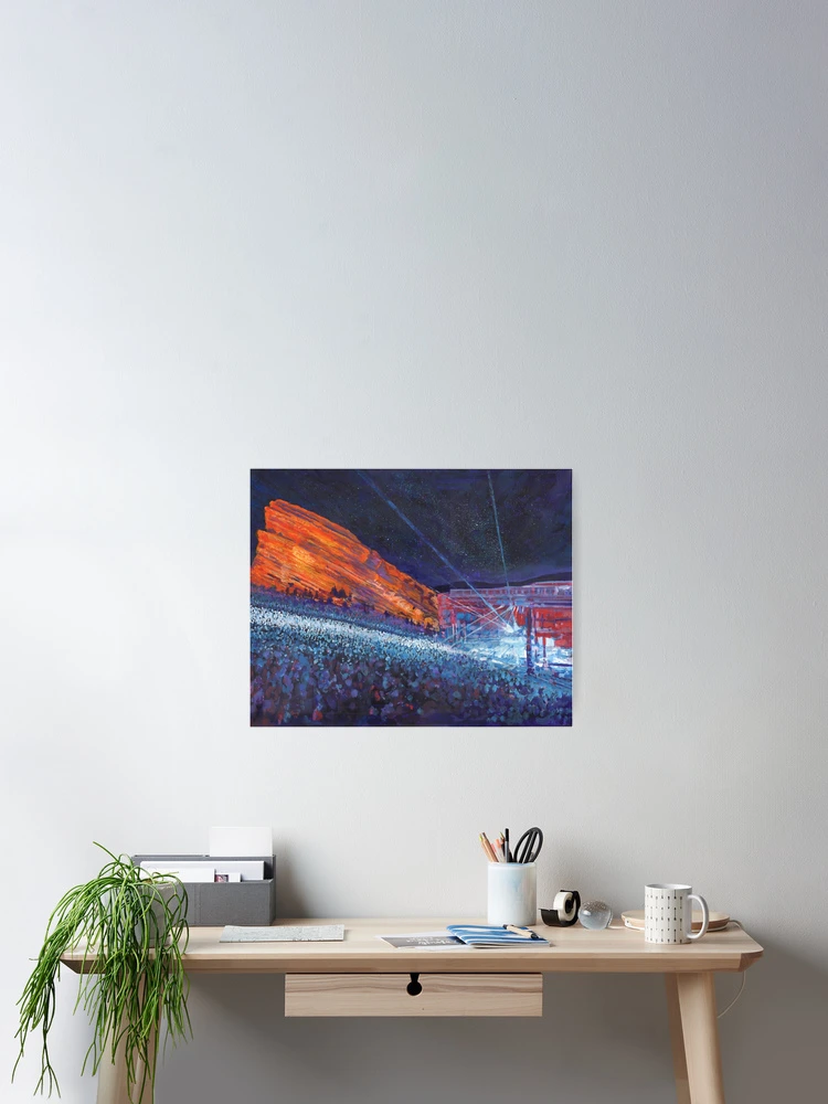 Thumbnail 2 of 3, Poster, Red Rocks Sky designed and sold by Protoguy.