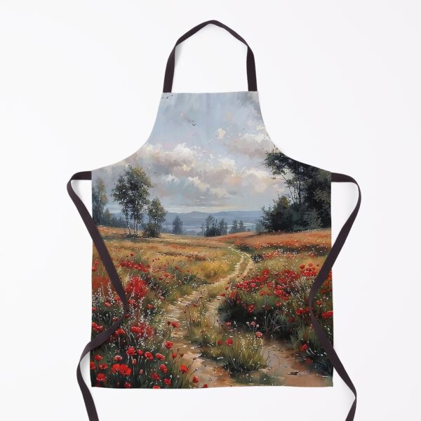 Item preview, Wildflower Meadow Path Landscap designed and sold by KarlsenBirtheMA.