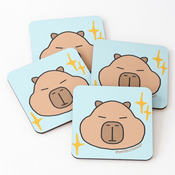 Item preview, Sparkling Capybara designed and sold by perfectrooster.