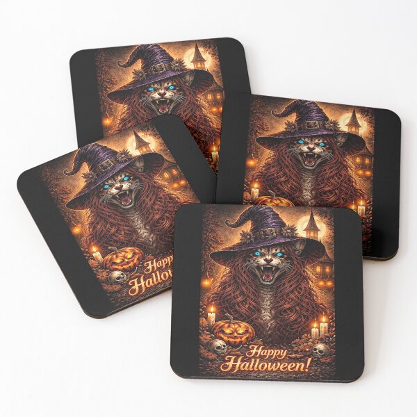 Item preview, Witchy Halloween Night (Halloween) designed and sold by NubesDesignCH.