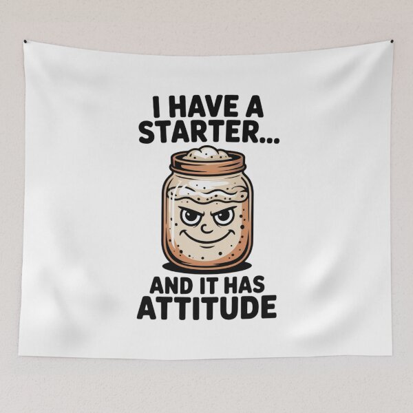 Item preview, Funny Sourdough Starter Baking Design designed and sold by Bliss Find And Design.
