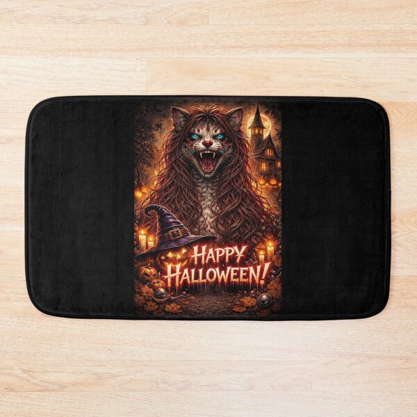 Item preview, Scary Weasel Halloween Night (Halloween) designed and sold by NubesDesignCH.