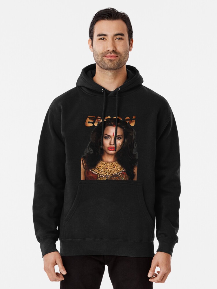 Angelina Jolie Indian Style Pullover Hoodie