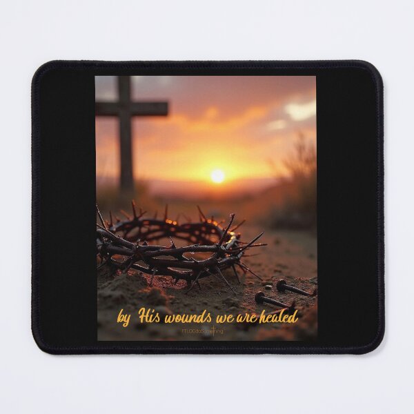 Item preview, By his wounds we are healed Jesus paid the price Isaiah 53:5 Only by his sacrifice can you be saved designed and sold by FTLOG.