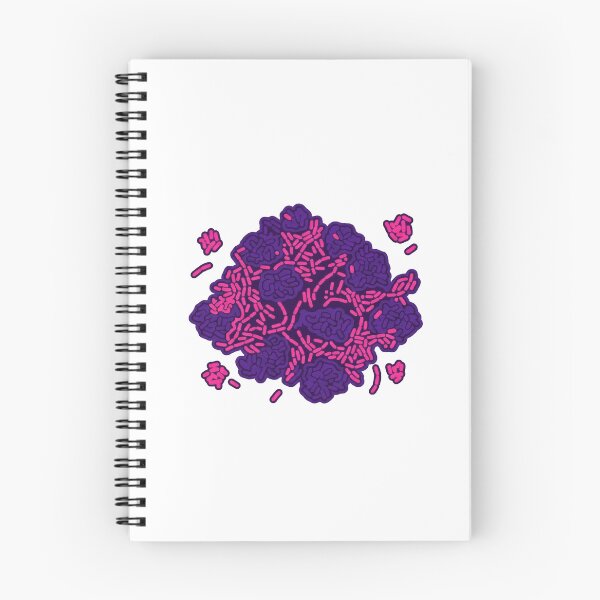 Item preview, Neon Magenta Protein Cluster Cyberpunk Art designed and sold by Bio Tech Art.