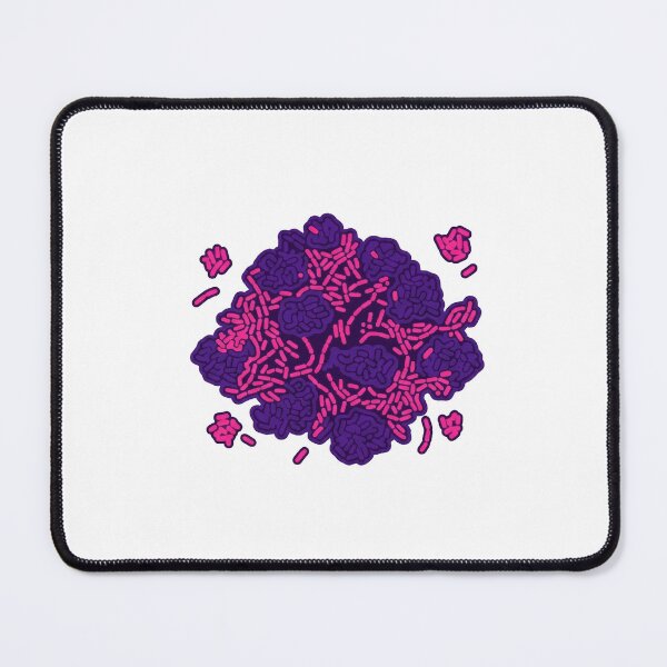 Item preview, Neon Magenta Protein Cluster Cyberpunk Art designed and sold by Bio Tech Art.