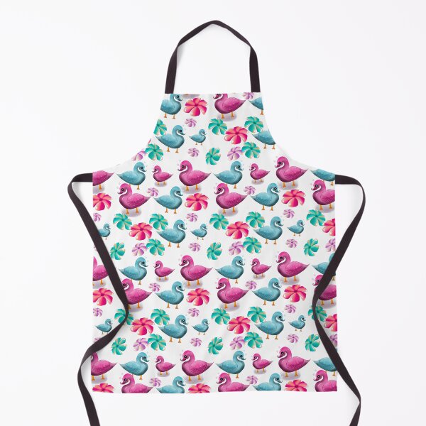 Item preview,  Cute Duck Floral Pattern Aesthetic  Kawaii Birds Seamless Cottagecore Design designed and sold by HopeAndHustle.