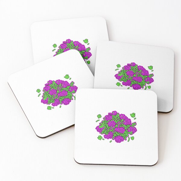 Item preview, Hyperpop Bacteria Magenta Lime Science Sticker designed and sold by Bio Tech Art.