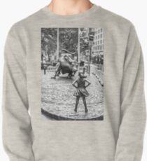 Sudadera sin capucha Fearless Girl & Bull NYC