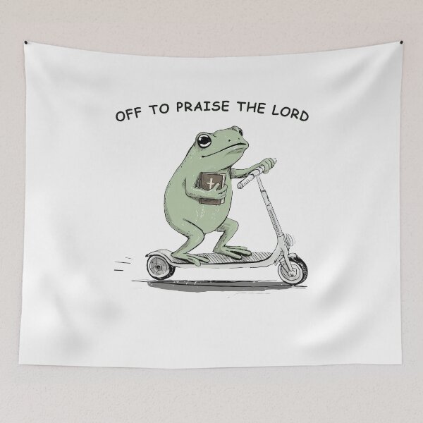Item preview, Off To Praise The Lord Christian designed and sold by Hedoraxe.