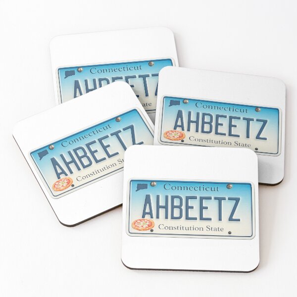 Item preview, New Haven Ahbeetz Connecticut License Plate designed and sold by JPetes89.