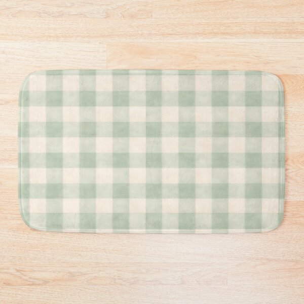 Item preview, Matte Green Beige Checkered Spring Pattern designed and sold by hurmerinta.