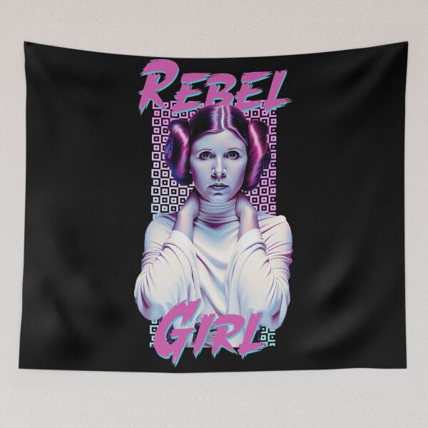 Item preview, She is a Rebel Girl - Princess Leia - Parody designed and sold by HardDraw.