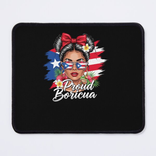 Item preview, Puerto Rican Girls Boricua Puerto Rico Heritage Messy Bun designed and sold by Dressed For Duty.