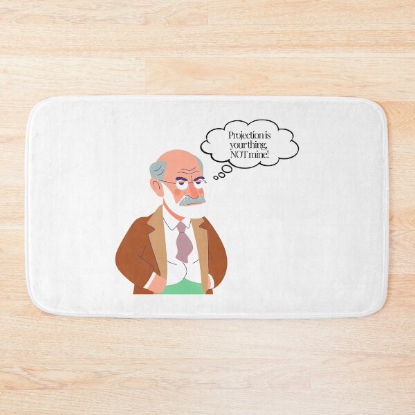 Item preview, Freud "Projection, Your Thing NOT Mine!" – Funny Psychology Design designed and sold by MellowSphere.