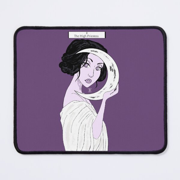 Item preview, The High Priestess Tarot designed and sold by JuniperPineArts.