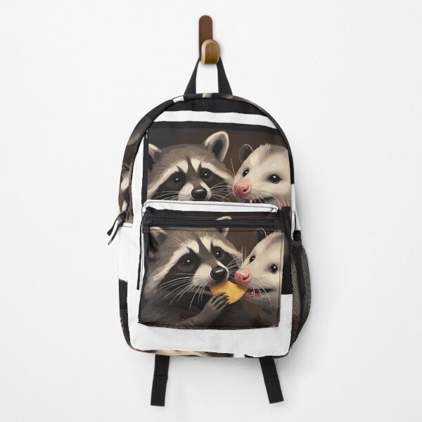 Item preview, Possum and Raccoon Photobooth Selfie Trash Feral designed and sold by Dressed For Duty.