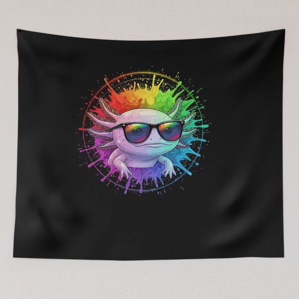 Item preview, Axolotl with Sunglasses Colorful Cool Axolotl Graphic designed and sold by Dressed For  Duty.