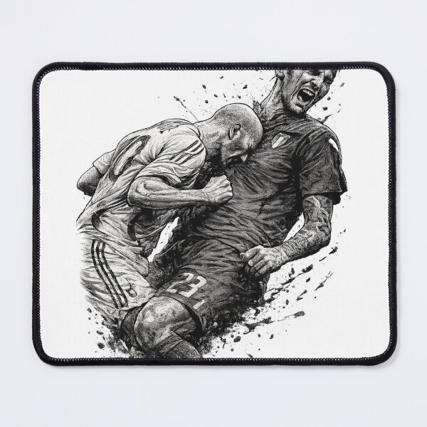Item preview, Zidane's headbutt against Materazzi designed and sold by futballdesigns.