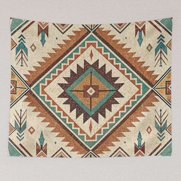 Item preview, Southwest Navajo , Aztec , Kilim  designed and sold by justrachna.