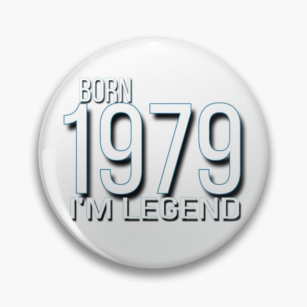 Item preview, Classic Born 1979 I'm Legend Typography designed and sold by DriftScents.