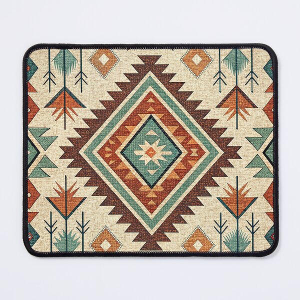 Item preview, Southwest Navajo , Aztec , Kilim  designed and sold by justrachna.