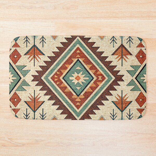 Item preview, Southwest Navajo , Aztec , Kilim  designed and sold by justrachna.