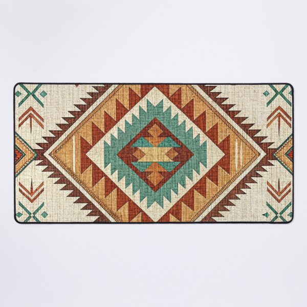 Item preview, Southwest Navajo , Aztec , Kilim designed and sold by justrachna.