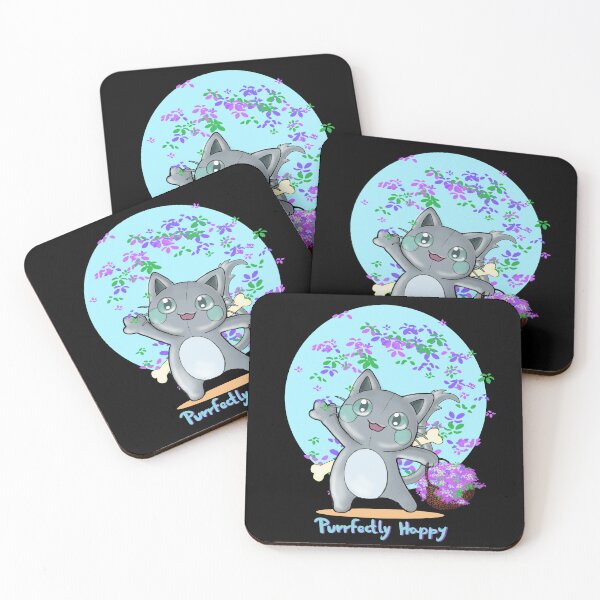 Item preview, Purrfectly Happy designed and sold by Vladartsy.