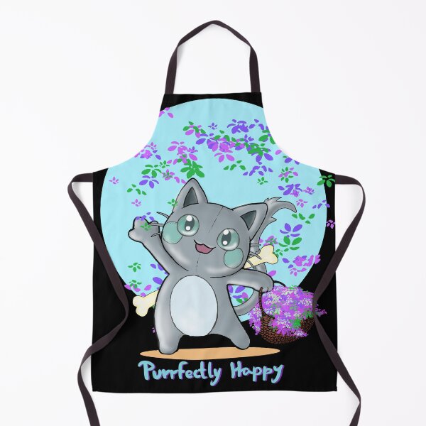 Item preview, Purrfectly Happy designed and sold by Vladartsy.