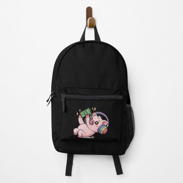 Item preview, Money Mindset Pig – Cute Rich Life Aesthetic, Hustle Motivation Cartoon, Dream Big Wealth Vibes Design designed and sold by ColorSplash123.