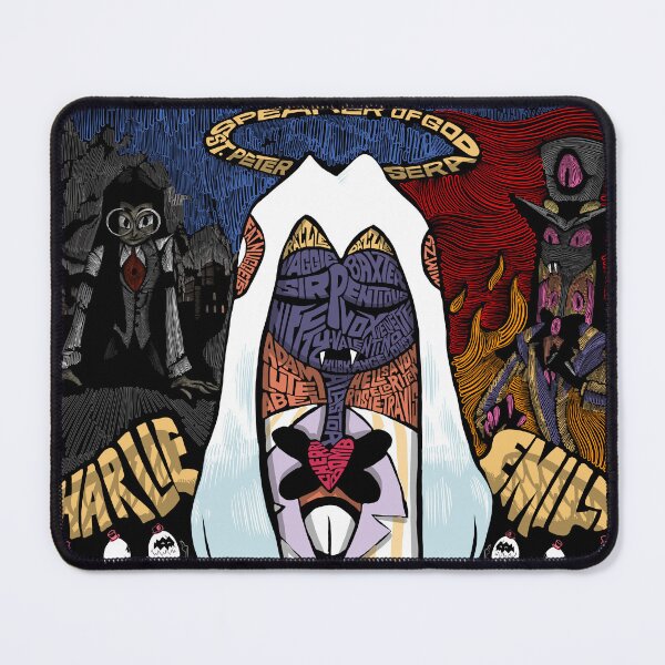 Item preview, SIR PENTIOUS: A Hazbin Hotel Portrait designed and sold by ZenPop.