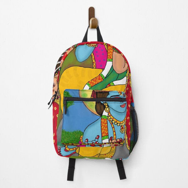 Item preview, Radha Krishna Divine Love Artwork – Hindu Spiritual Illustration designed and sold by Harshit_Digital_Arts.