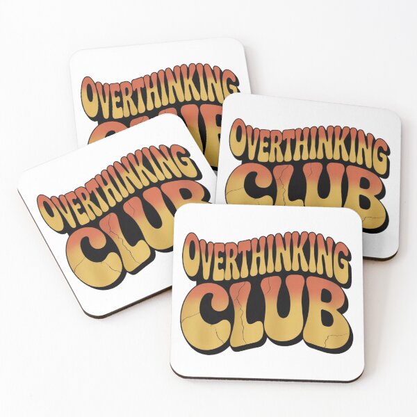 Item preview, Overthinking Club Shirt, Introvert Humor Tee, Mental Health Aesthetic brafdesign designed and sold by Brafdesign.