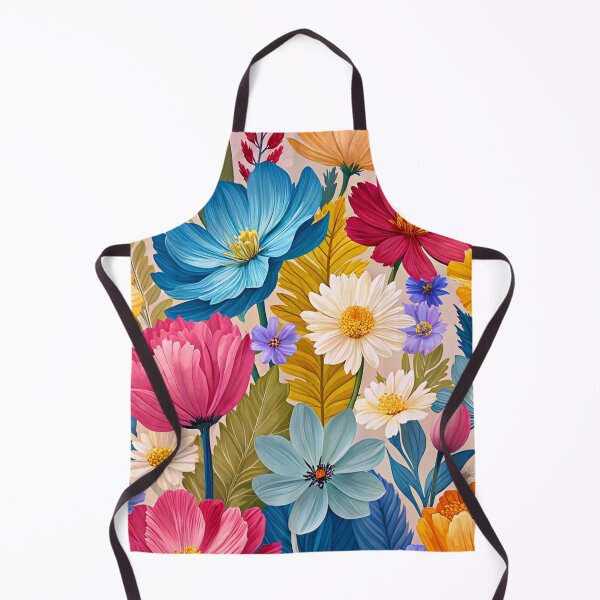 Item preview, Fantasy Fairytale Vibrantly Colorful Flowers And Leaves Art   designed and sold by DEC02.