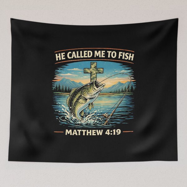 Item preview, He Called Me to Fish designed and sold by JODYSMORGAN.