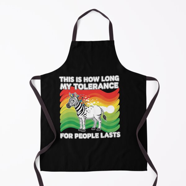 Item preview, This Is How Long My Tolerance for People Lasts designed and sold by Dressed For Duty.