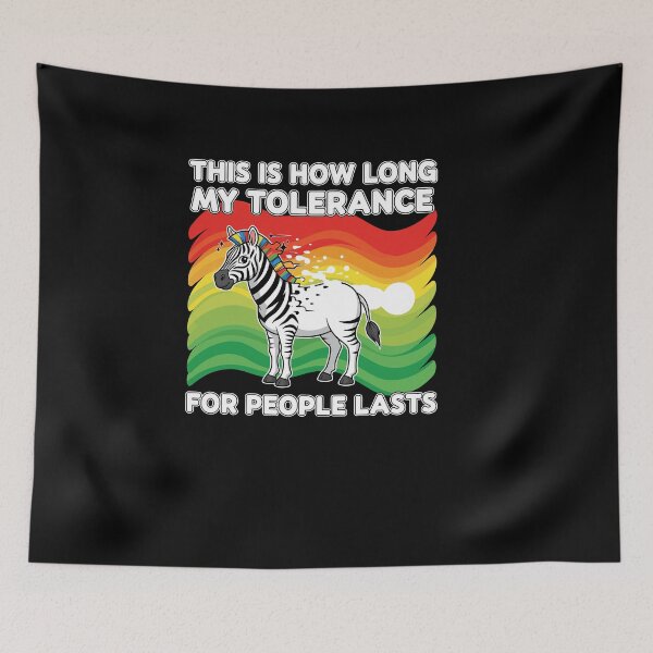 Item preview, This Is How Long My Tolerance for People Lasts designed and sold by Dressed For  Duty.
