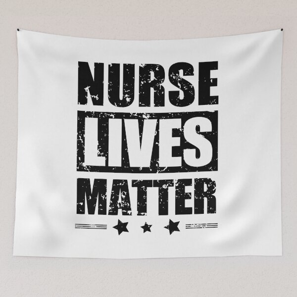 Item preview, Nurse Lives Matter – Proud Healthcare Hero Statement Tee | Support Nurses Frontline Appreciation Design designed and sold by artworkathome.