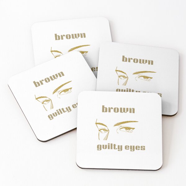 Item preview, brown guilty eyes designed and sold by xuecrafts.