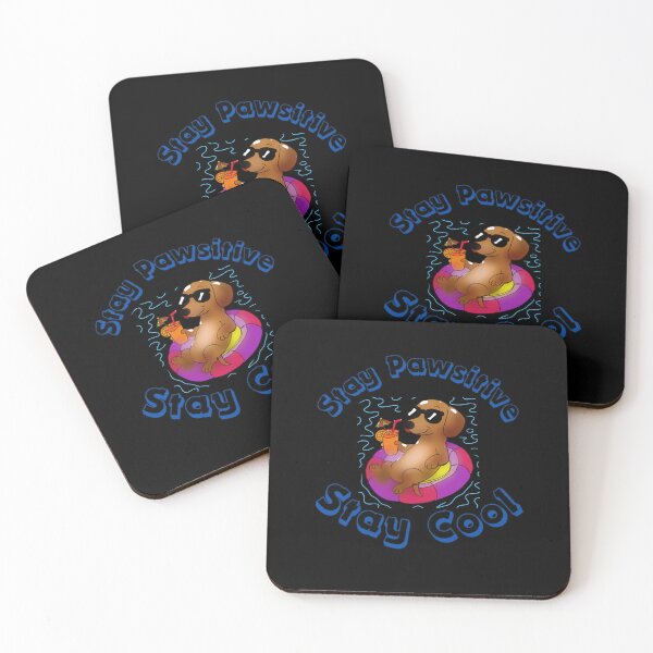 Item preview,  Cool Dog Summer Vibes Floating Pool Cute Funny Dog with Sunglasses Vacation Aesthetic designed and sold by HopeAndHustle.