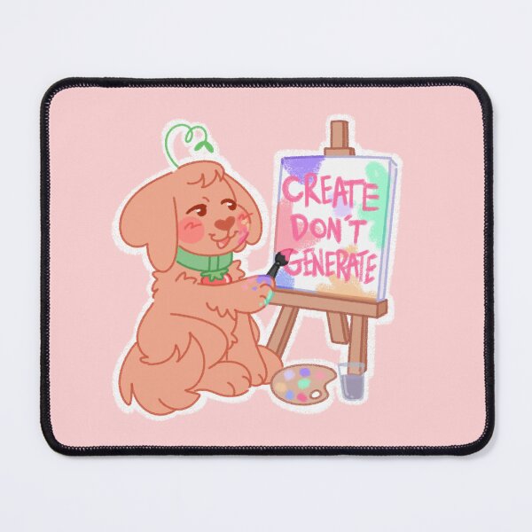 Item preview, Anti AI: Create Don't Generate! designed and sold by Nullkunst.