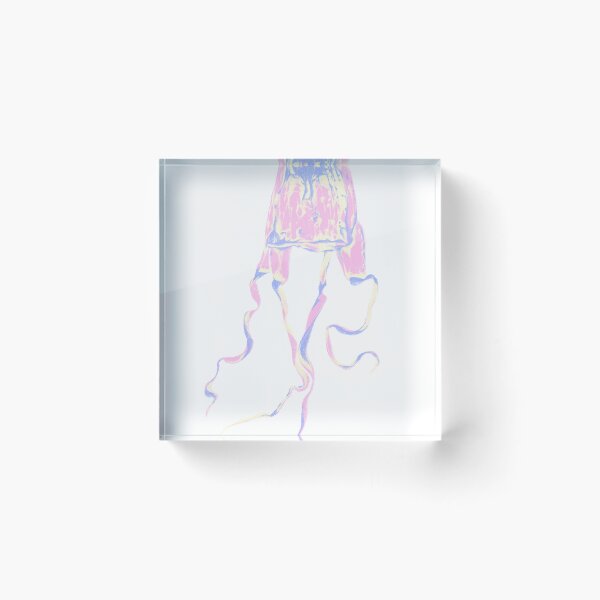 Item preview, Jellyfish Pastel Risograph Print_01 designed and sold by RisoSpecimen.