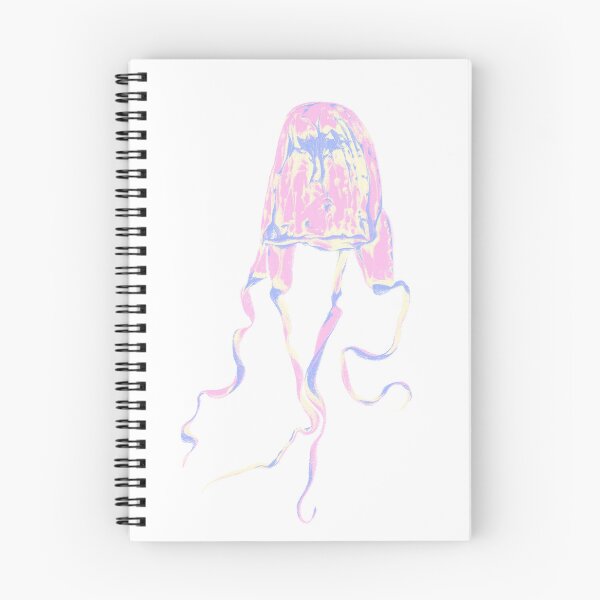 Item preview, Jellyfish Pastel Risograph Print_01 designed and sold by RisoSpecimen.