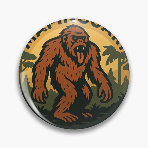 Item preview, Amazonian Bigfoot - Mapinguari Legend Sticker designed and sold by isZero1.