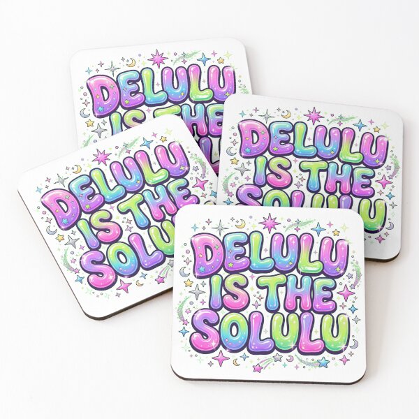 Item preview, DELULU IS THE SOLULU designed and sold by buckquarter.